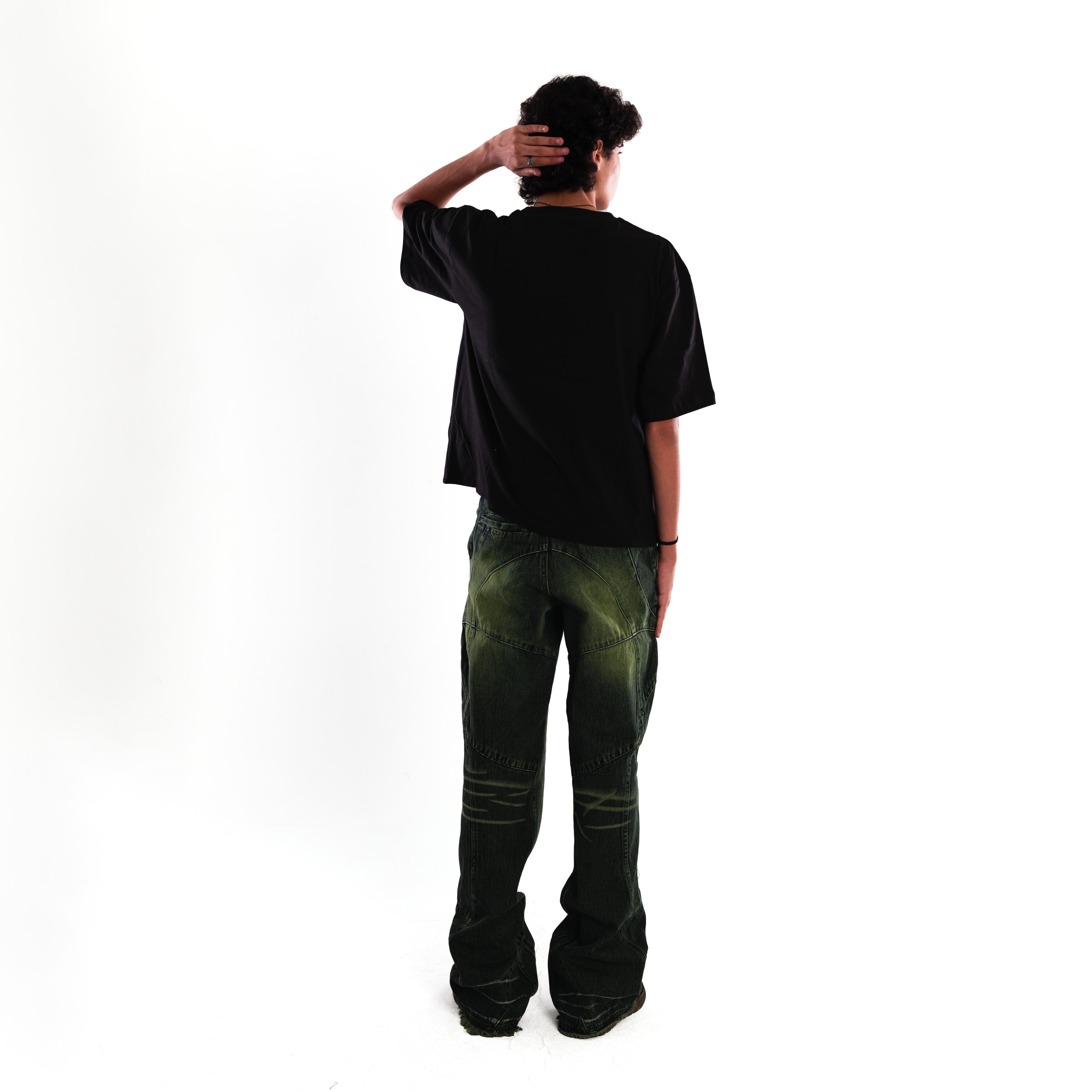 (Light pants) Tint green pants